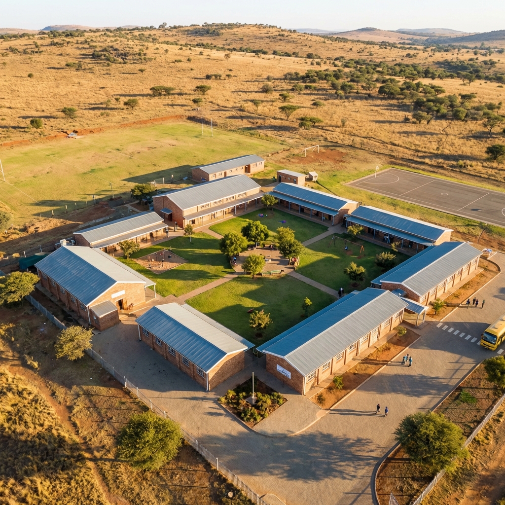 Mafenya Primary School Campus Overview