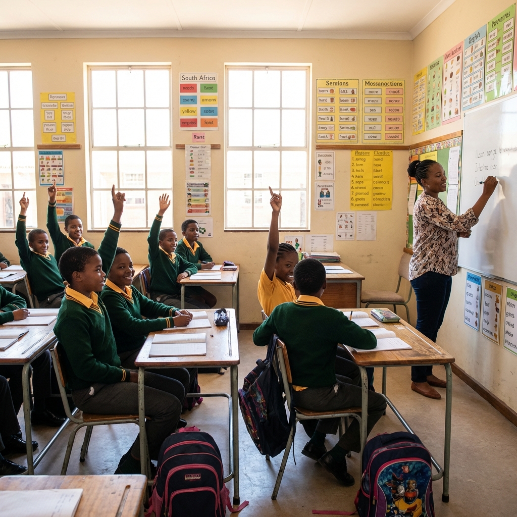 Students Learning in Classroom